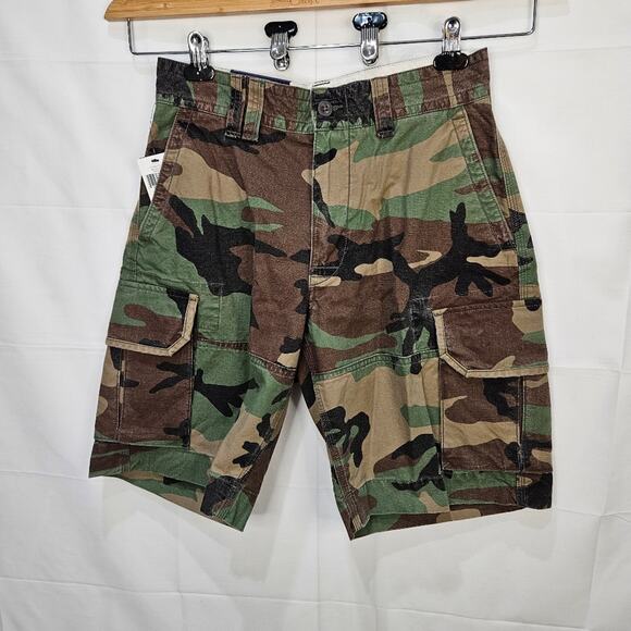 Polo Ralph Lauren Cargo Shorts Camo Size 30 - Picture 1 of 11